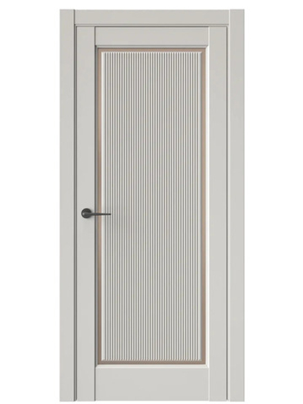 Двери WestStyle  LVT 1 FL Песчаный Рай/ Бронза Сатинат ДО