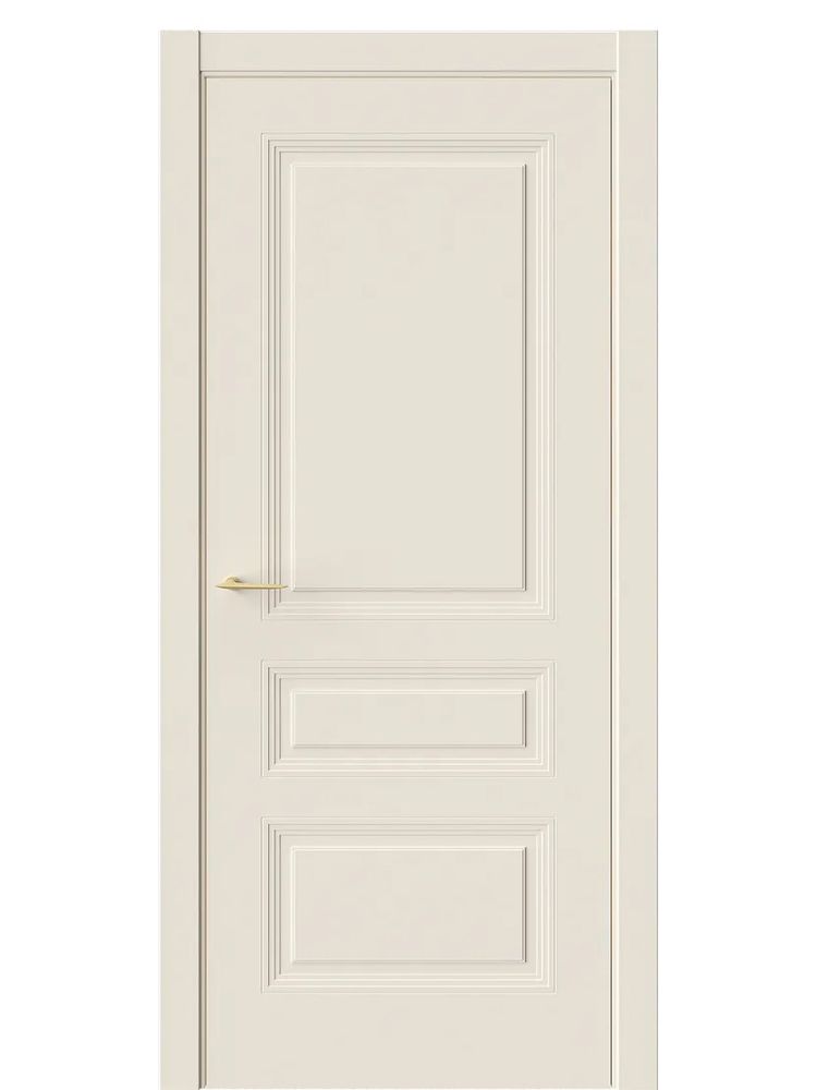 Межкомнатные двери WestStyle OB5 RAL Тон ванильный  ДГ