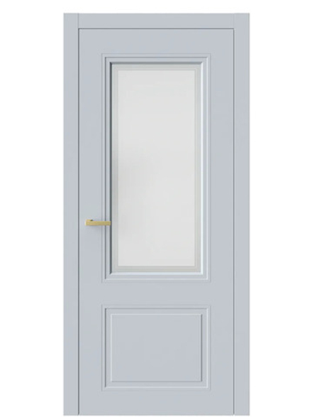 Двери WestStyle Eliss 4 Белая ночь /белое сатинат  ДО