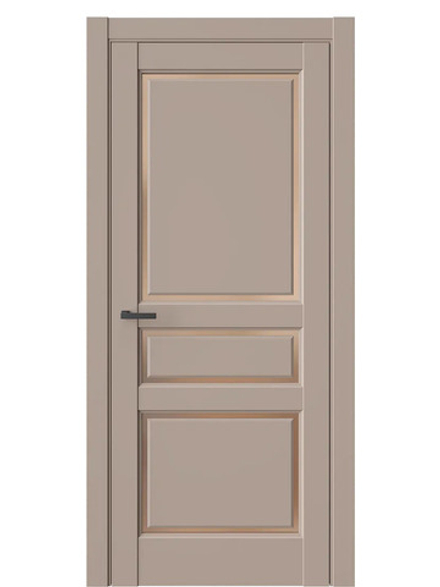 Двери WestStyle  LVT 5 Гляссе/ Бронза Сатинат ДО