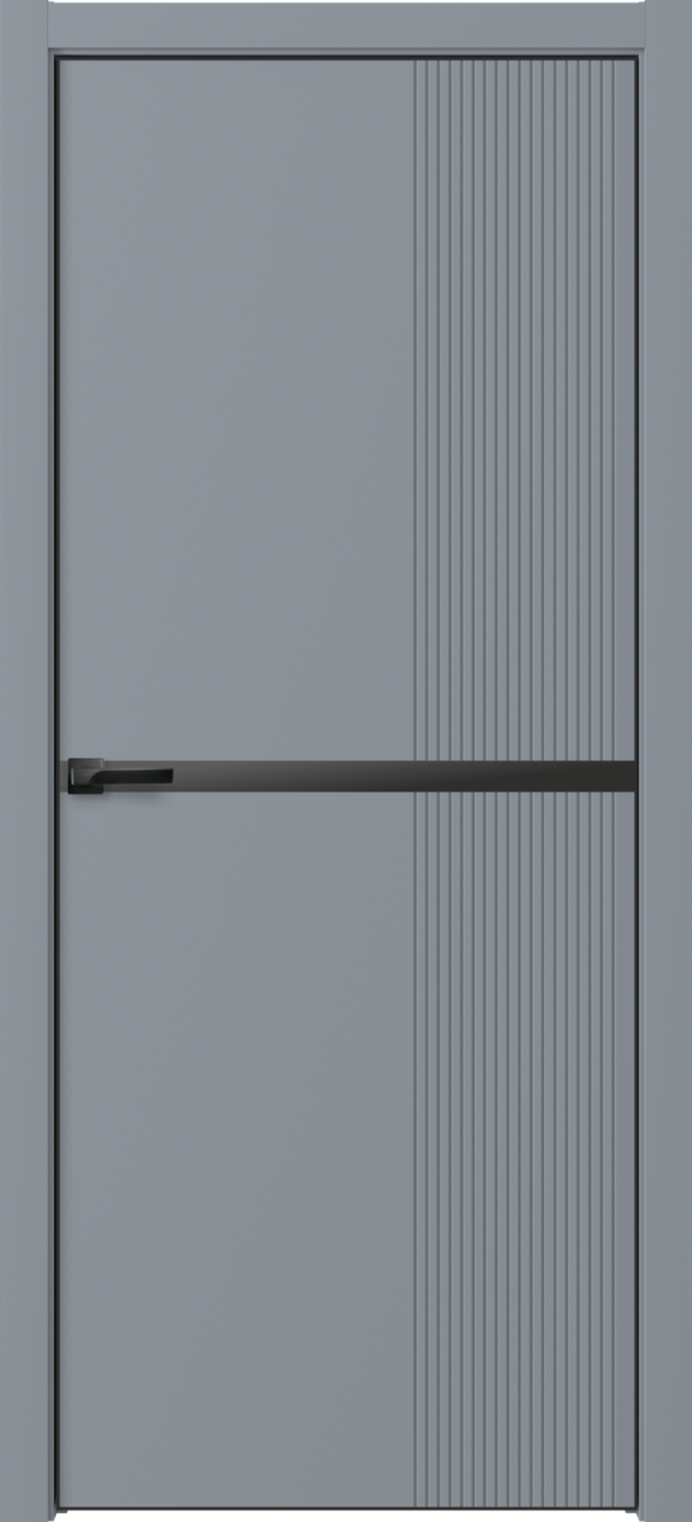 Двери Universe "Орион 9 Classic" AL кромка 2 стор, молдинг 40мм (ДГ)