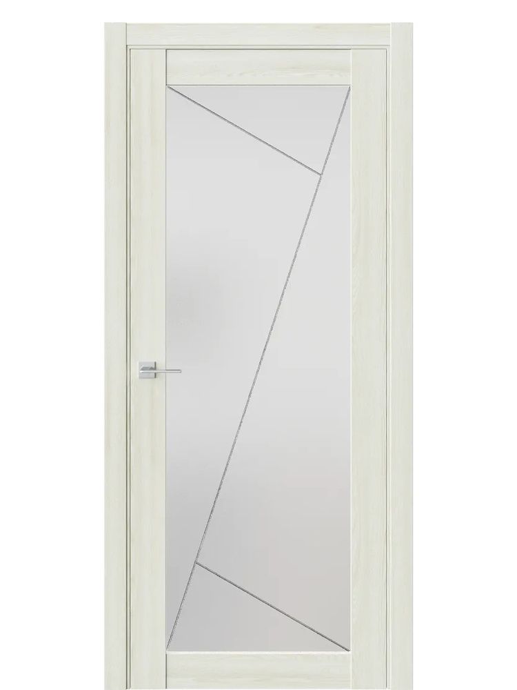 ДВЕРИ WestStyle  NR2  Клён Крем /Белое Сатинат ДО