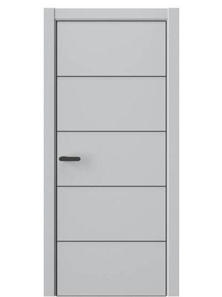 Двери WestStyle  "IN 27" Агатовое Сияние /алюм.кромка  ДГ