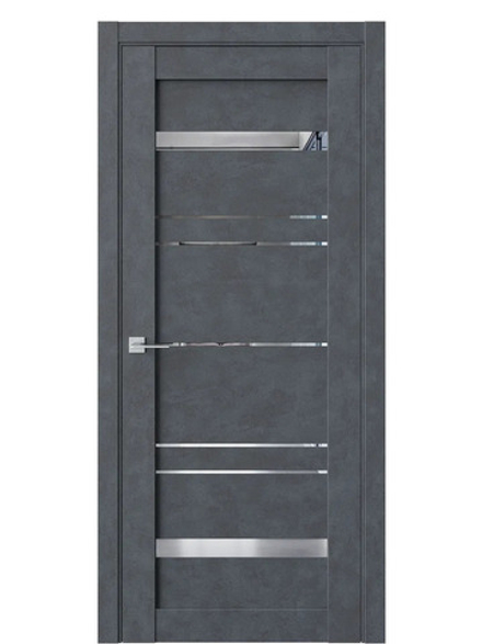 Двери WestStyle  "CZ 5 Бетон маренго/зеркало  ДО