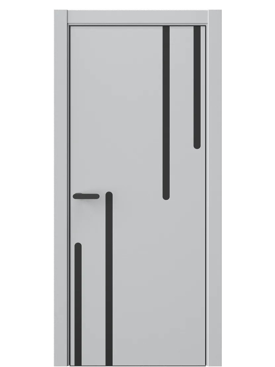 Двери WestStyle  "IN М3" Агатовое Сияние /молдинг /алюм.кромка  ДГ