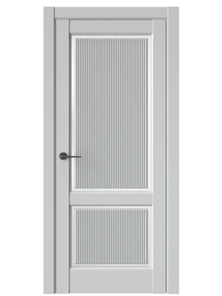 Двери WestStyle  LVT 3 FL Агатовое Сияние/ Белое Сатинат ДО