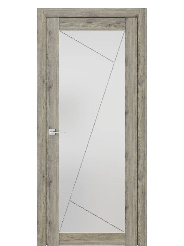 ДВЕРИ WestStyle  NR2  Дуб Эссе /Белое Сатинат ДО