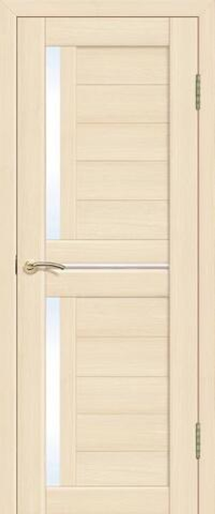 Межкомнатные двери La Stella 202 Ясень латте/Сатин ДО