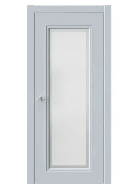 Двери WestStyle Eliss 2 Белая ночь /белое сатинат  ДО