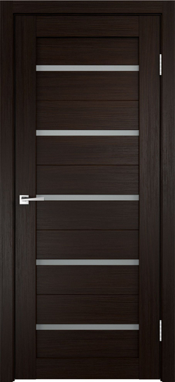 Межкомнатные двери VELLDORIS "Duplex" Венге стекло Matelux ДО