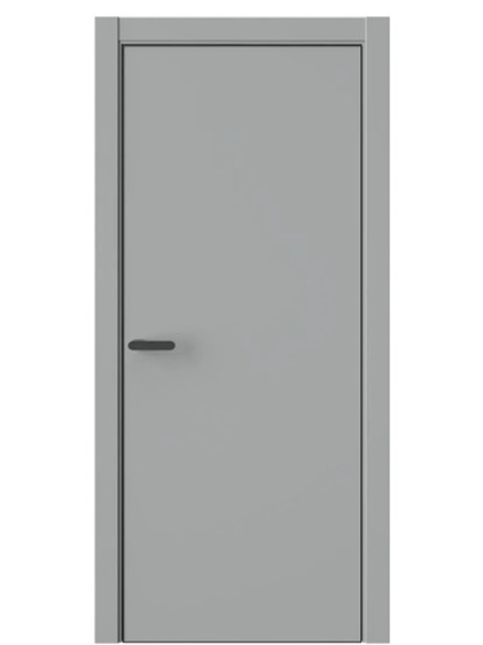 Двери WestStyle  "IN 9" Серая Гавань /алюм.кромка  ДГ