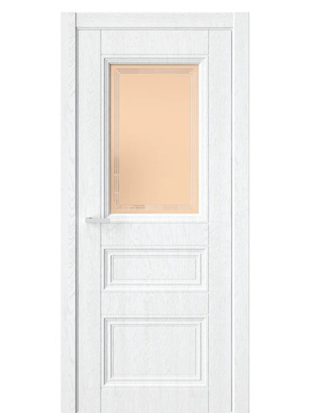 Двери WestStyle  Demiss 12  Дуб Винта / бронза сатинат ДО