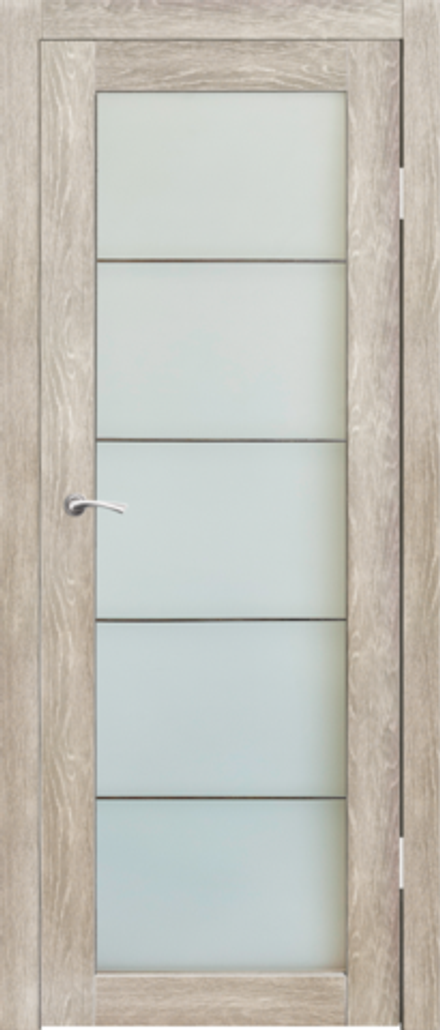 Межкомнатные двери SYNERGY "Легро" ДО Грей (Сатинат матовое)