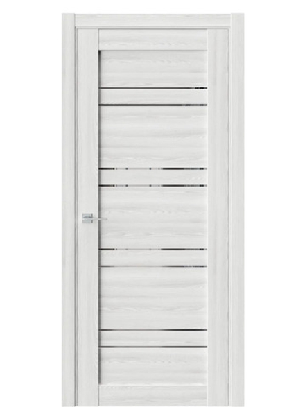 Двери WestStyle  "CZ 7 Клен айс/зеркало графит ДО