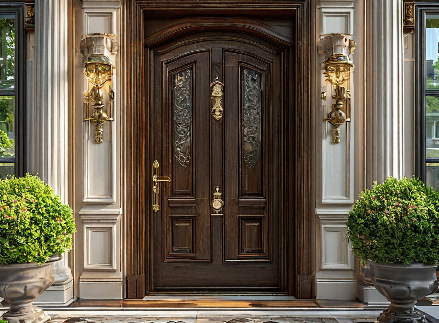 Дверные кнокеры: история, виды и особенности выбора 3