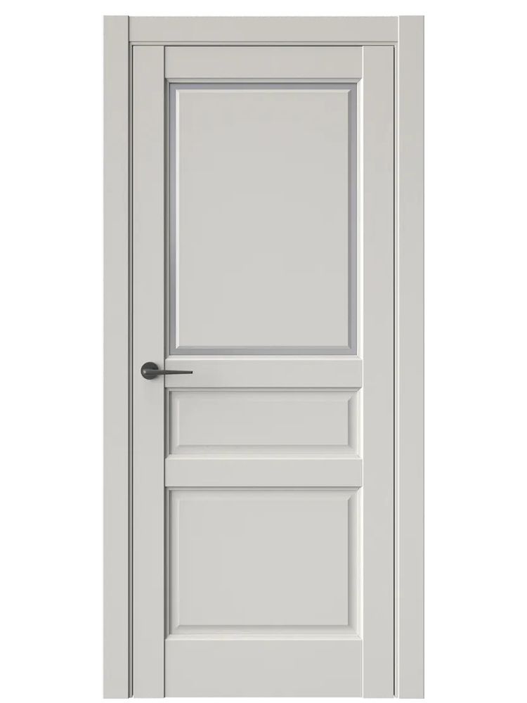 Двери WestStyle  LVT 5Е Песчаный Рай/ Графит Сатинат ДО