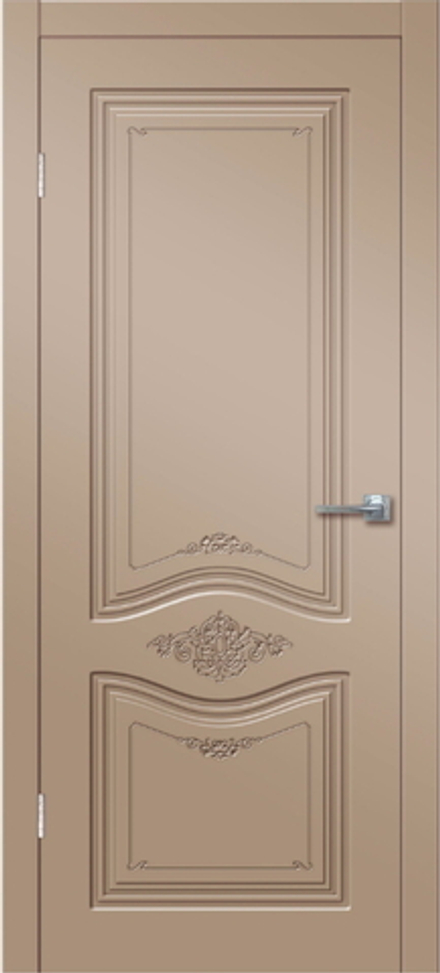 Межкомнатные двери ДВЕРНАЯ ЛИНИЯ "Сицилия" Soft Латте (ДГ)