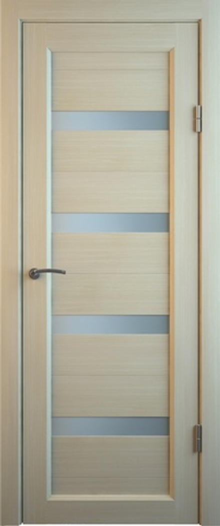 Межкомнатные двери MART DOORS В4 Лиственница/Сатинат (ДО)