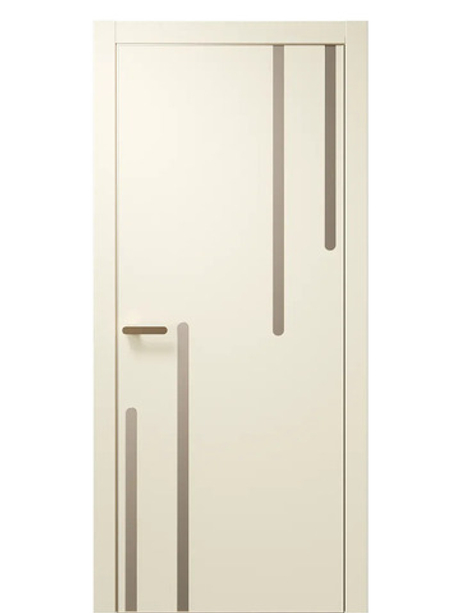 Двери WestStyle  "IN М3" Лазурный Песок /молдинг /алюм.кромка  ДГ