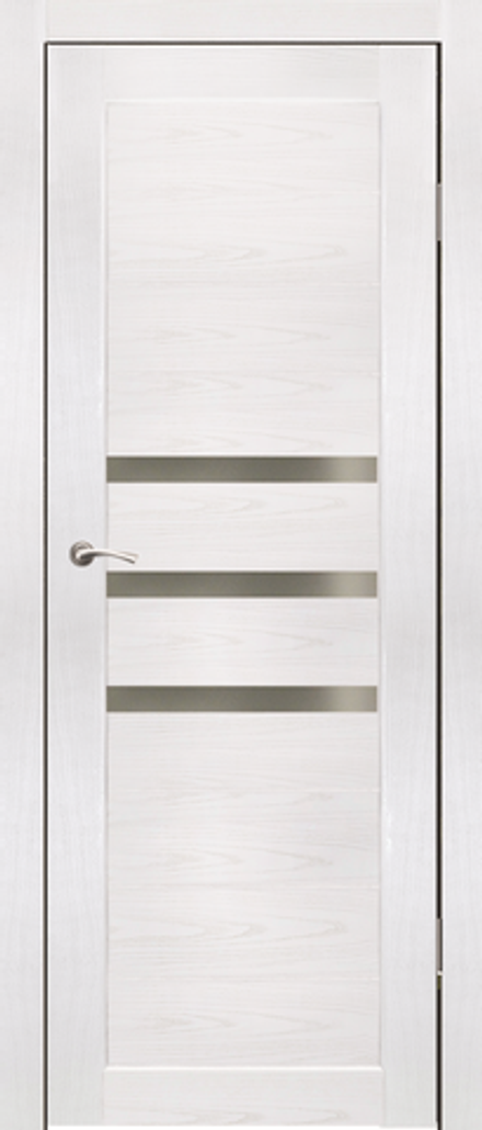 Межкомнатные двери SYNERGY "Грация" Ясень снежный (Сатинат матовое)