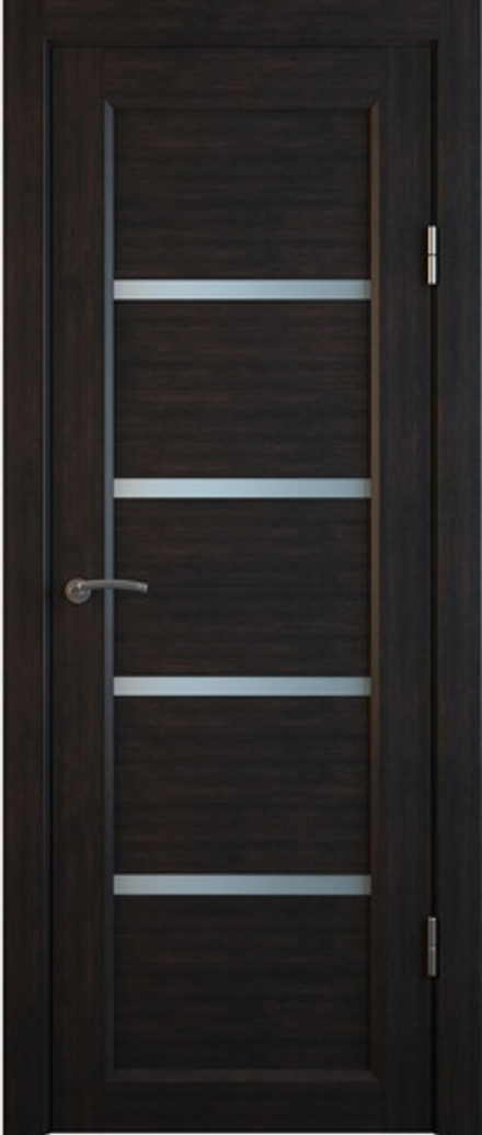 Межкомнатные двери MART DOORS В2 Венге/Сатинат (ДО)