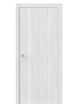 Двери WestStyle  "IN 36" Клен Айс /Аляска Lacobel /алюм.кромка  ДО