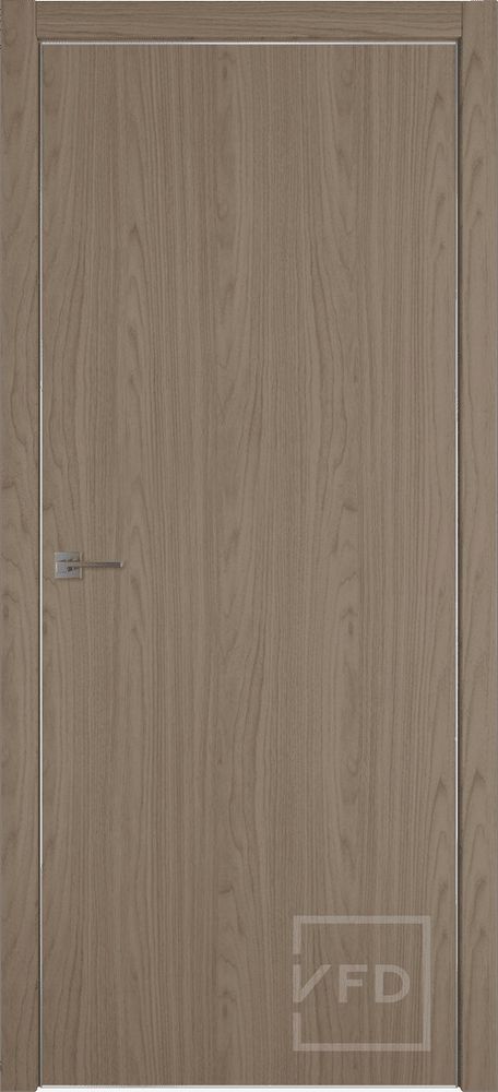 Межкомнатные двери ВФД "URBAN Z" Amber Wood 4х4 SE /Silver Edge (Алюминиевая кромка) ДГ