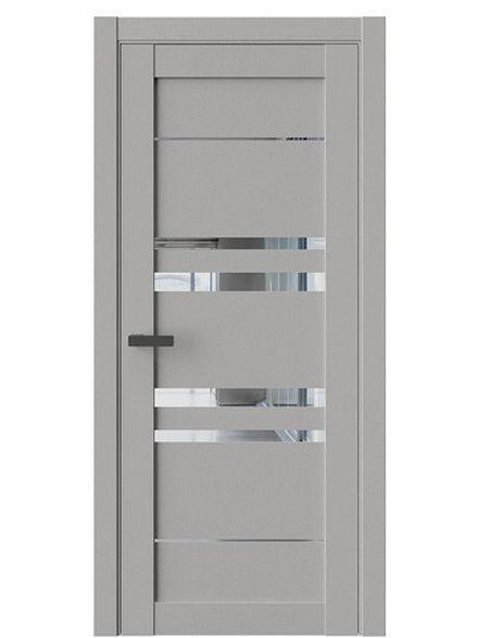 Двери WestStyle  "CZ 9 Лен оникс/зеркало  ДО