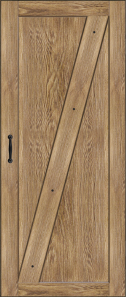 Межкомнатные двери SYNERGY "Скандинавия 1" Ель карпатская ДГ