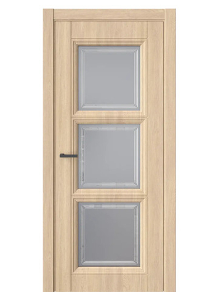 Двери WestStyle  Demiss 6  Сенди / графит сатинат ДО