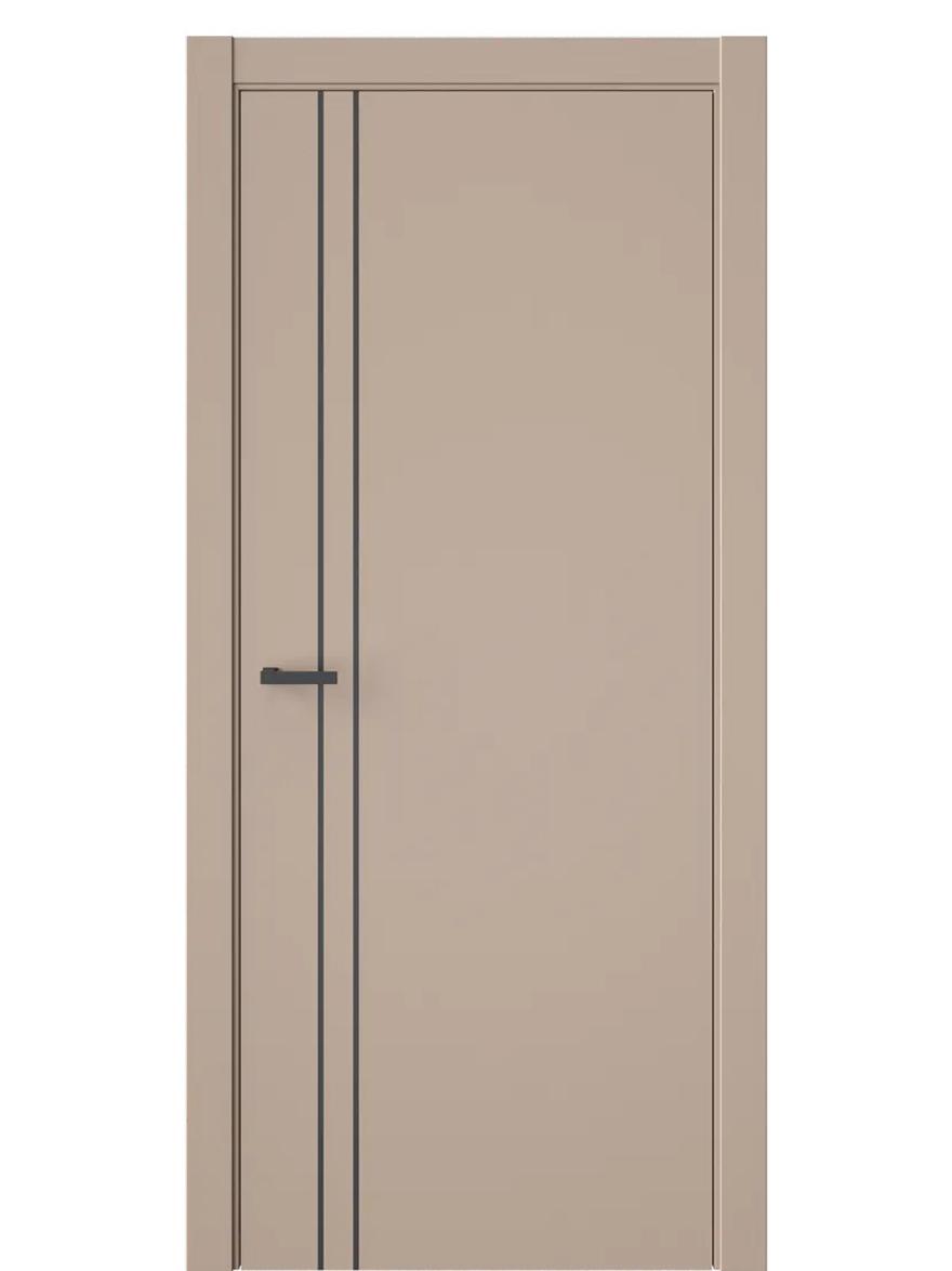 Двери WestStyle  MODERNO 40 Гляссе /молдинг  ДГ