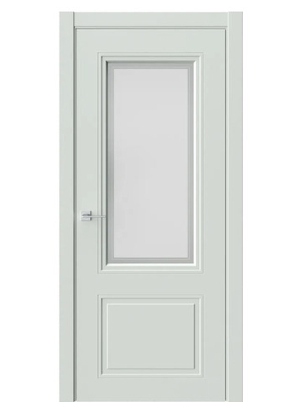 Двери WestStyle Eliss 4 RAL 9010 /белое сатинат  ДО