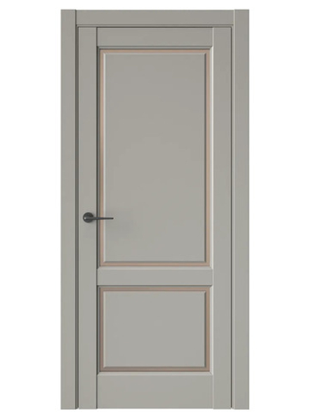 Двери WestStyle  LVT 3 Пустынное Золото/ Бронза Сатинат ДО