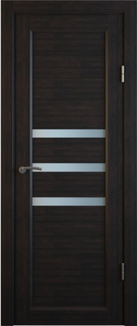 Межкомнатные двери MART DOORS В3 Венге/Сатинат (ДО)