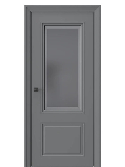 Двери WestStyle Eliss 4 Альпийская ночь /графит сатинат  ДО