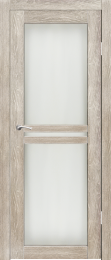 Межкомнатные двери SYNERGY  "Лацио 2" ДО Грей (Сатинат матовое)