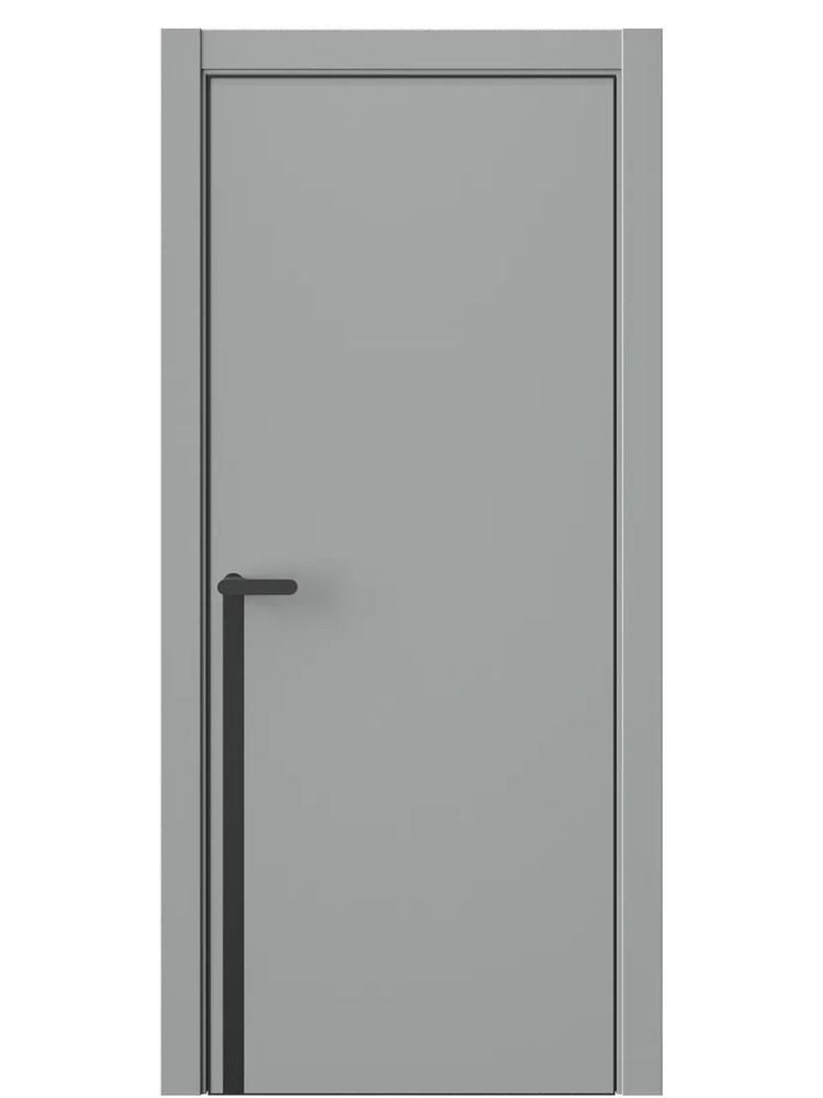 Двери WestStyle "IN М1.3" Серая Гавань /молдинг /алюм.кромка ДГ Двери WestStyle "IN М1.3" Серая Гавань /молдинг /алюм.кромка ДГ