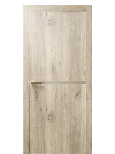 Двери WestStyle  "IN М1" Дуб Мехико /молдинг /алюм.кромка  ДГ