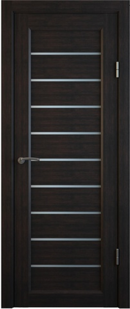 Межкомнатные двери MART DOORS В5 Венге/Сатинат (ДО)