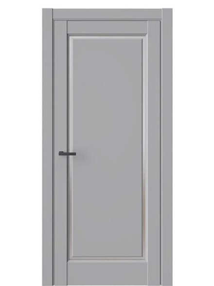 Двери WestStyle  LVT 1 Макиато/ Белое Сатинат ДО