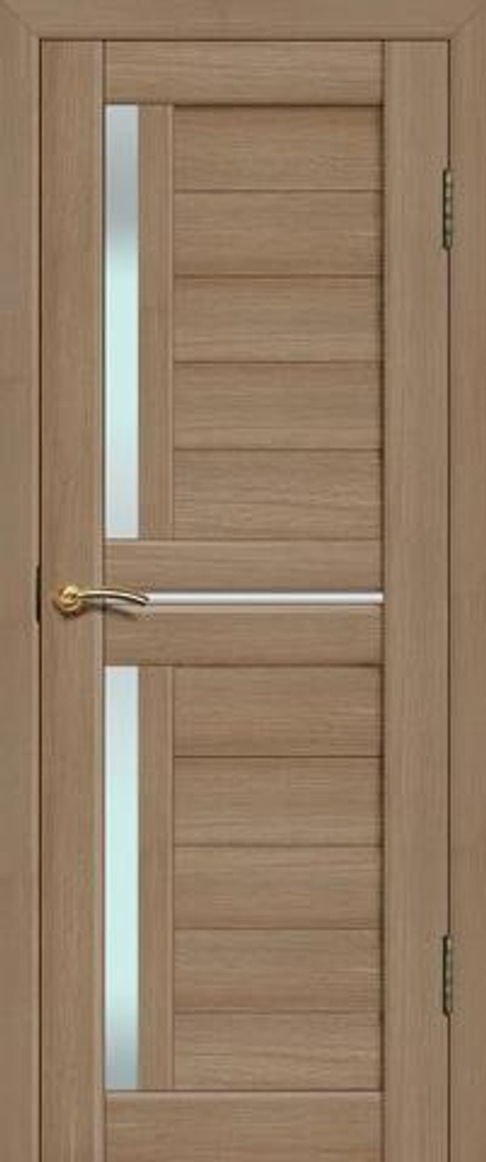 Межкомнатные двери La Stella 202 Ясень графит/Сатин ДО