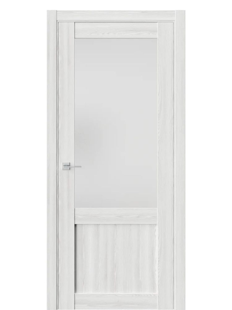 ДВЕРИ WestStyle NR4 Клён Айс /Белое Сатинат ДО ДВЕРИ WestStyle NR4 Клён Айс /Белое Сатинат ДО