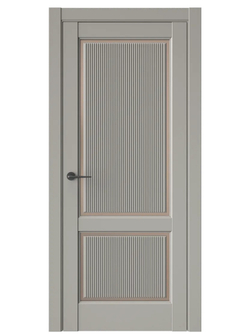 Двери WestStyle  LVT 3 FL Пустынное Золото/ Бронза Сатинат ДО