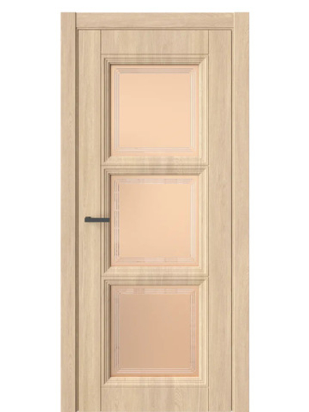 Двери WestStyle  Demiss 6  Сенди / бронза сатинат ДО