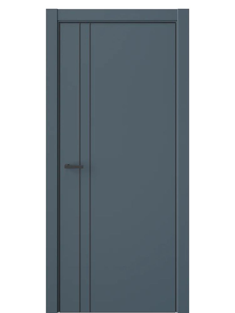 Двери WestStyle  "IN 40" Океанская Волна /алюм.кромка  ДГ