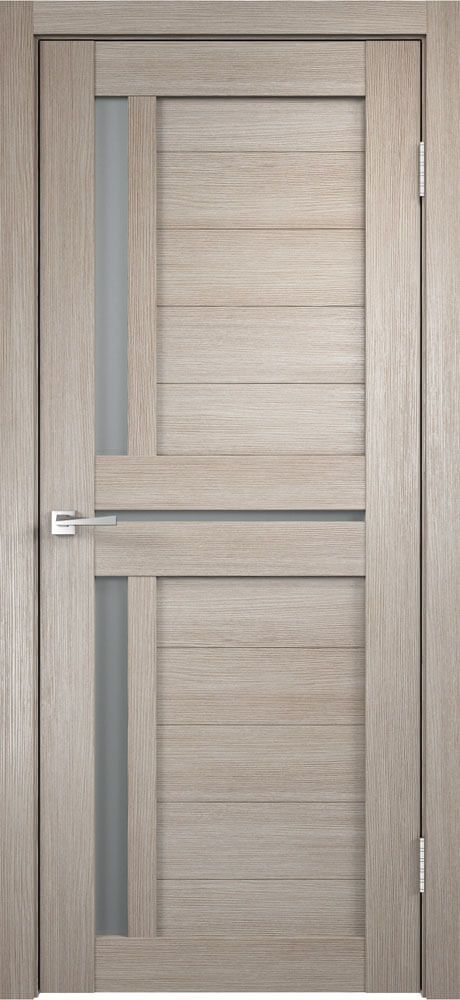 Межкомнатные двери VELLDORIS &quot;Duplex&quot; 3 Капучино стекло Matelux ДО