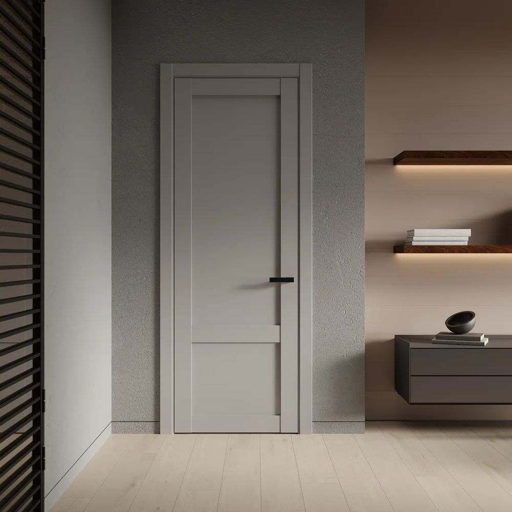 Двери WestStyle  NR3  Бетон Смоки ДГ