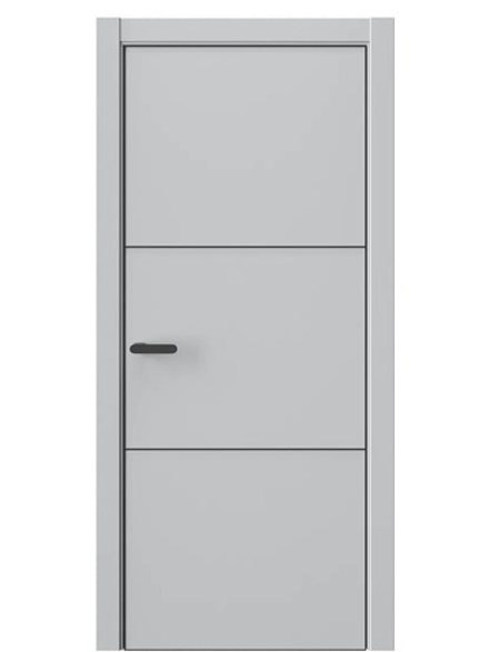 Двери WestStyle  "IN 26" Агатовое Сияние /алюм.кромка  ДГ