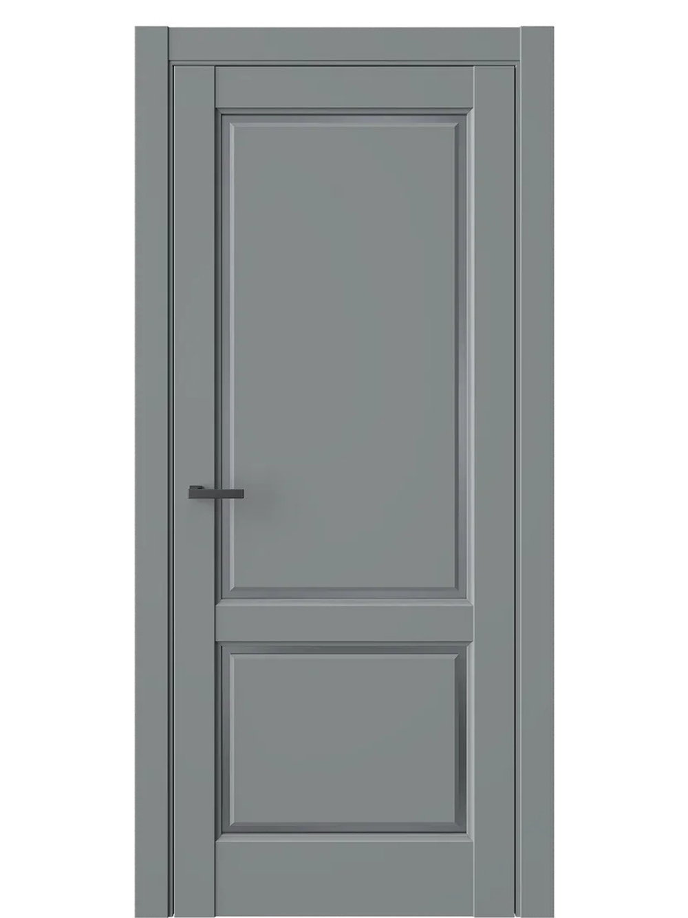 Двери WestStyle  LVT 3 Морская Галька/ Графит Сатинат ДО