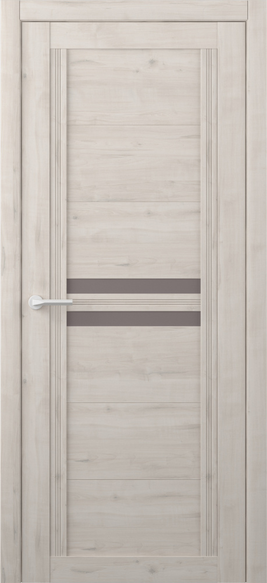 Межкомнатные двери ALBERO "Каролина" Кремовый/Мателюкс бронза(ДО)